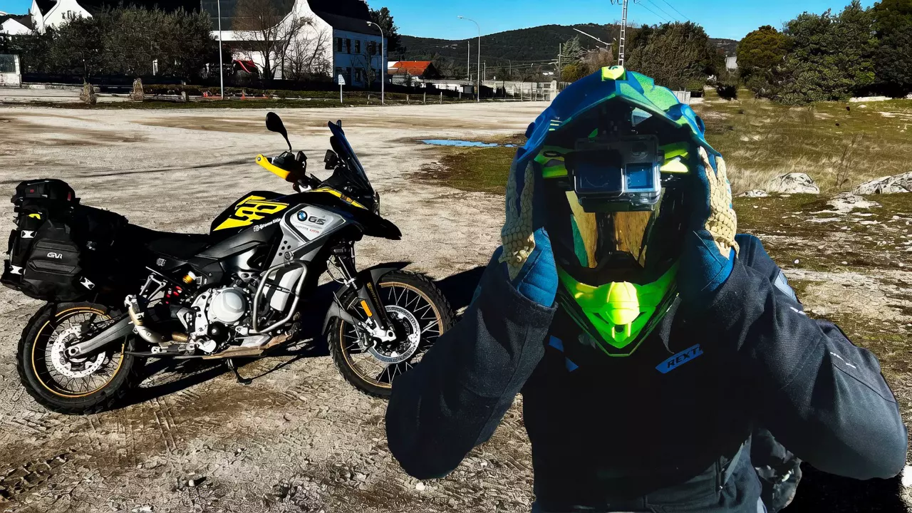 Luis y la F850 GS a 30.000 km